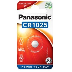 Panasonic Knopfzelle - CR1025 - Packung à 1 Stk._13447