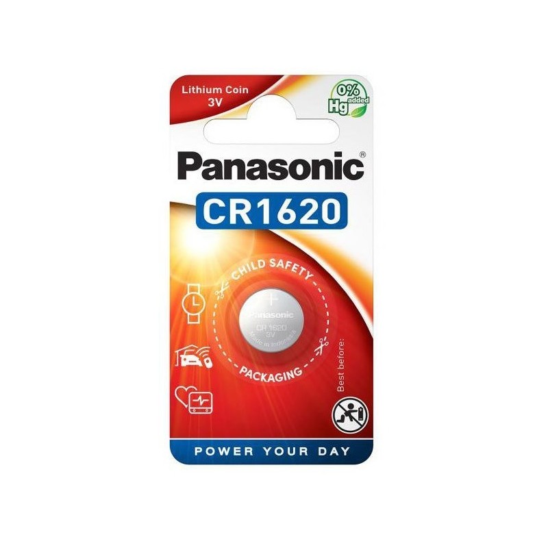 Panasonic Lithium Power - CR1620 - Packung à 1 Stk._13451