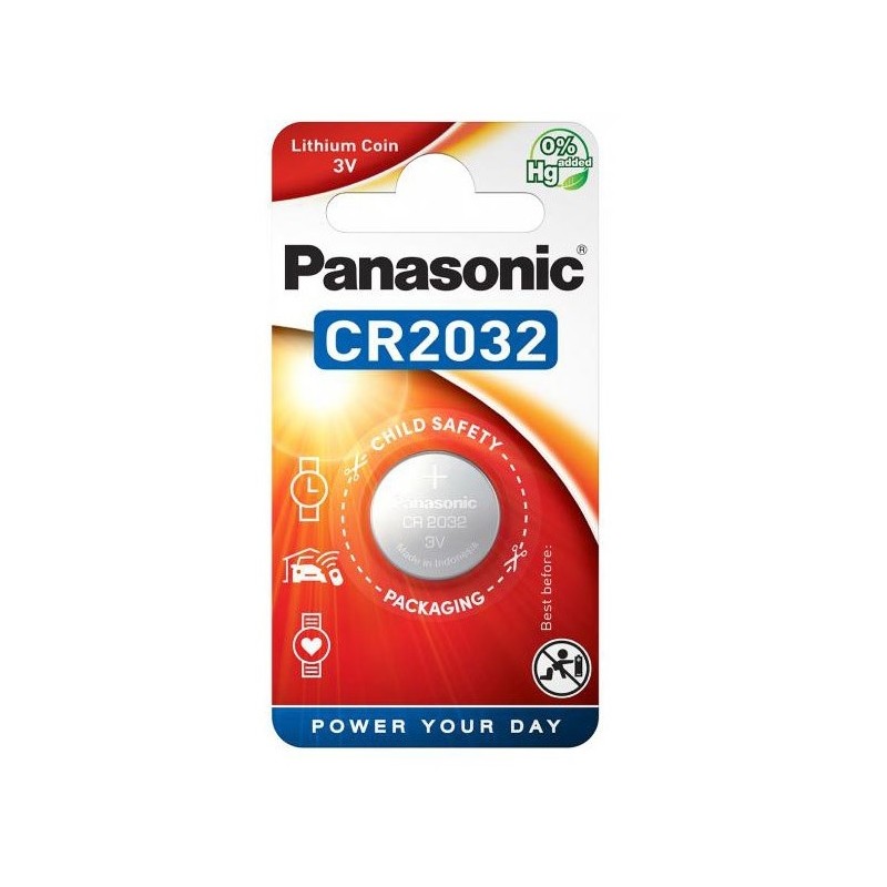 Panasonic Lithium Power - CR2032 - Packung à 1 Stk._13458