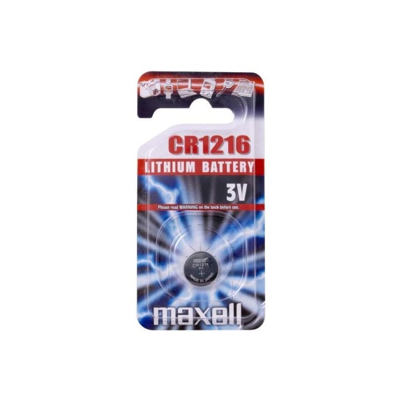 Maxell Knopfzelle - CR1216 - Packung à 1 Stk._13466