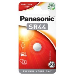 Panasonic Silberoxid/Uhrenbatterie - SR44 - Packung à 1 Stk._13476