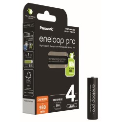 Panasonic eneloop pro AAA - 930mAh - Packung à 4 Stk._13497