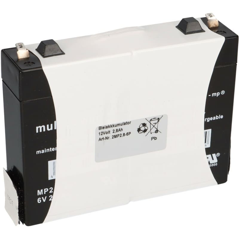 Multipower Standard - MP2.8-12 - 12V - 2.8Ah_13502