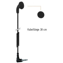 Ohrhörer Walkman-Style - Spiral - 3.5mm - 30cm_13545