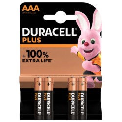 Duracell PLUS - AAA - Packung à 4 Stk._13580