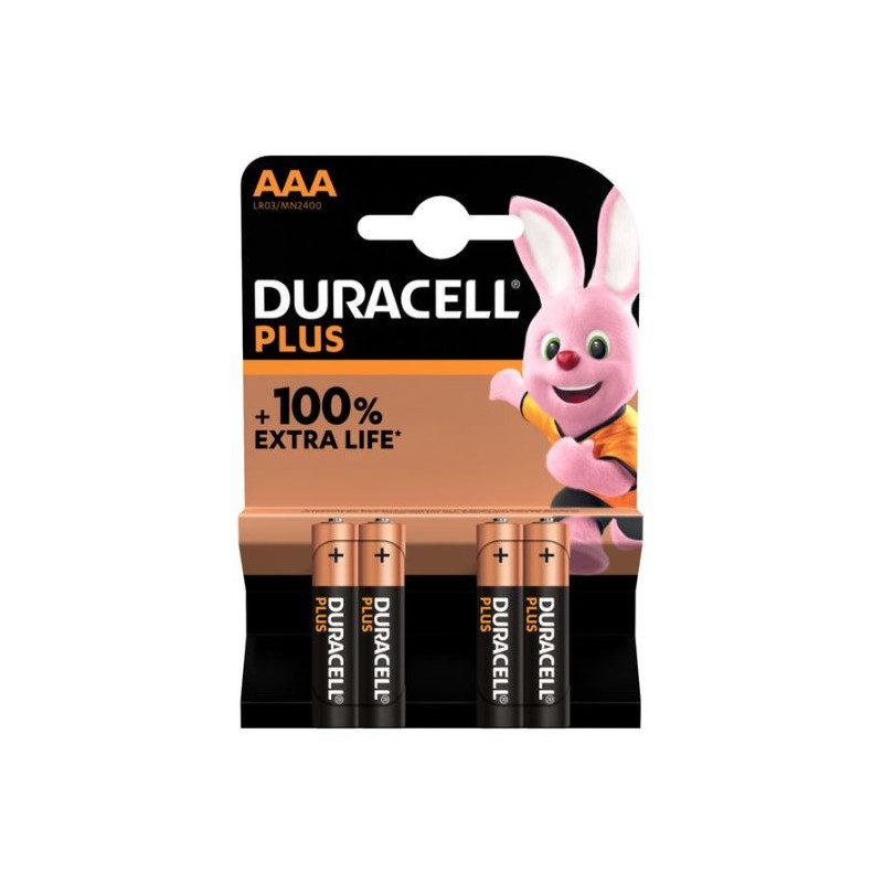 Duracell PLUS - AAA - Packung à 4 Stk._13580