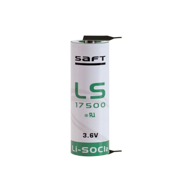 Saft - LS17500-2PF (A) +1/-1 Pin (2 Lötpins)_13599