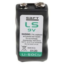 Saft - LS9V (3LS14250) (9V) mit PP3 Anschluss_13603