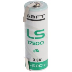 Saft - LS17500-LFU (A) mit 2 Lötfahnen (U-Form)_13655