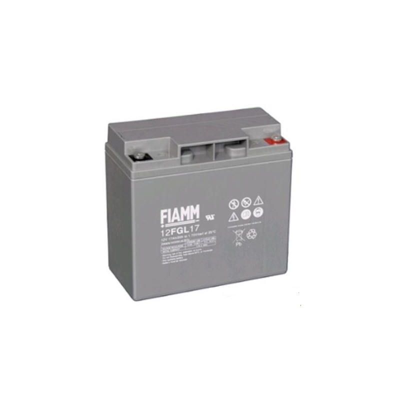Batterie Fiamm 12FGL17 - 12V 17Ah - Plomb étanche AGM