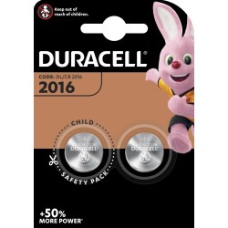 Duracell Knopfzelle - 2016 - Packung à 2 Stk._13812