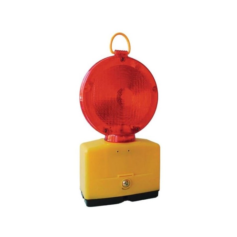 Nissen Warnleuchte Nitra LED - 2seitig - rot - mit Dämmerungsschalter -  Lichtstärke 15cd
