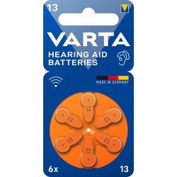 Varta Hörgeräte Batterien - PR48 - 13 - 6er Blister_14441