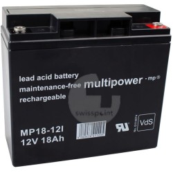 Multipower Standard - MP18-12l - 12V - 18Ah_14572