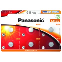 Panasonic Micro Alkaline - LR44 - Packung à 6 Stk._14605