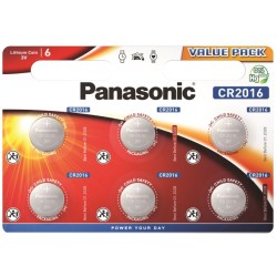 Panasonic Lithium Power - CR2016 - Packung à 6 Stk._14608