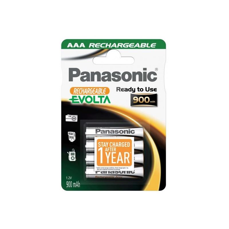 Panasonic Evolta Akku AAA - 900mAh - Packung à 4 Stk._14624