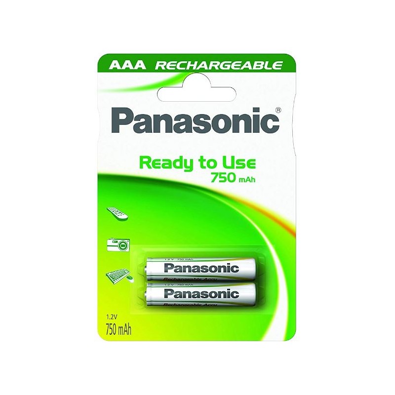 Panasonic Akku AAA - 750mAh - Packung à 2 Stk._14626