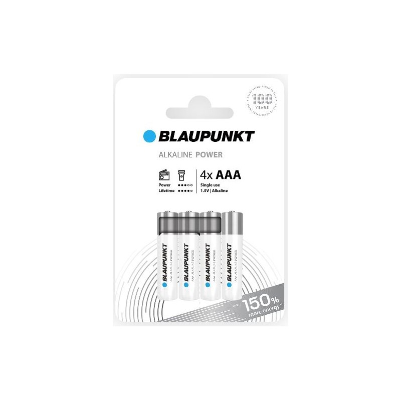 Blaupunkt Power Alkaline AAA - Packung à 4 Stk._14963