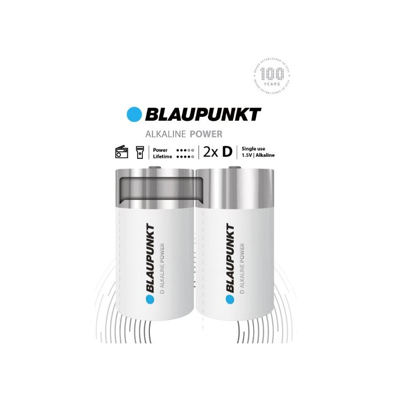 Blaupunkt Power Alkaline D - Packung à 2 Stk_15025