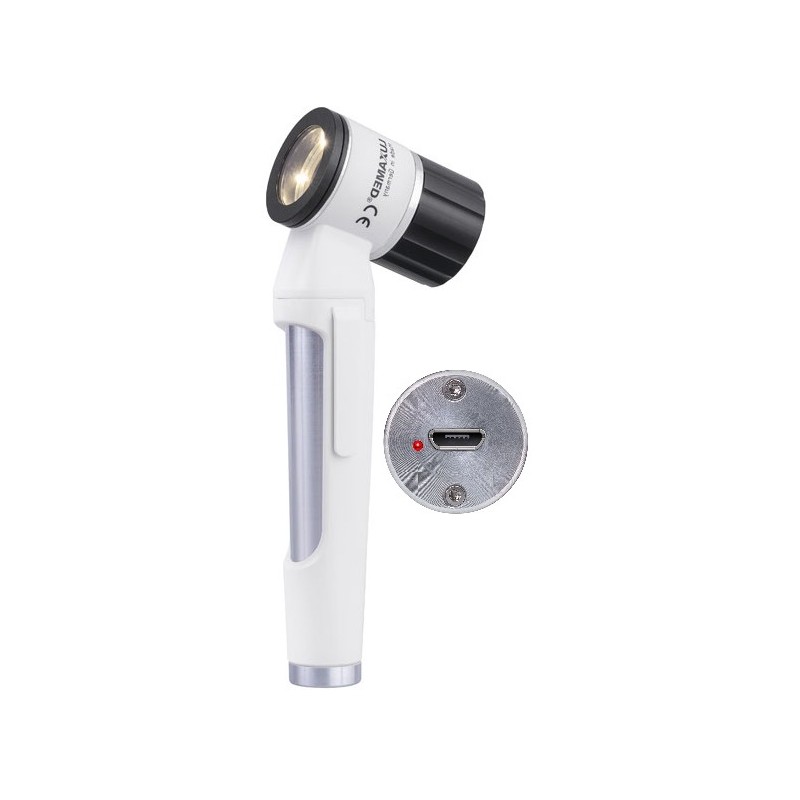 LUXAMED Dermatoskop LED aufladbar - Skala - weiss_15336