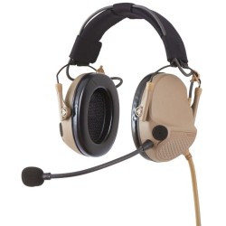 INVISIO T7 Headset - Kit mit Kopfband-, Neckband- und Helmbefestigung ARC - Mikrofon Links - Gen-II - TAN_15479