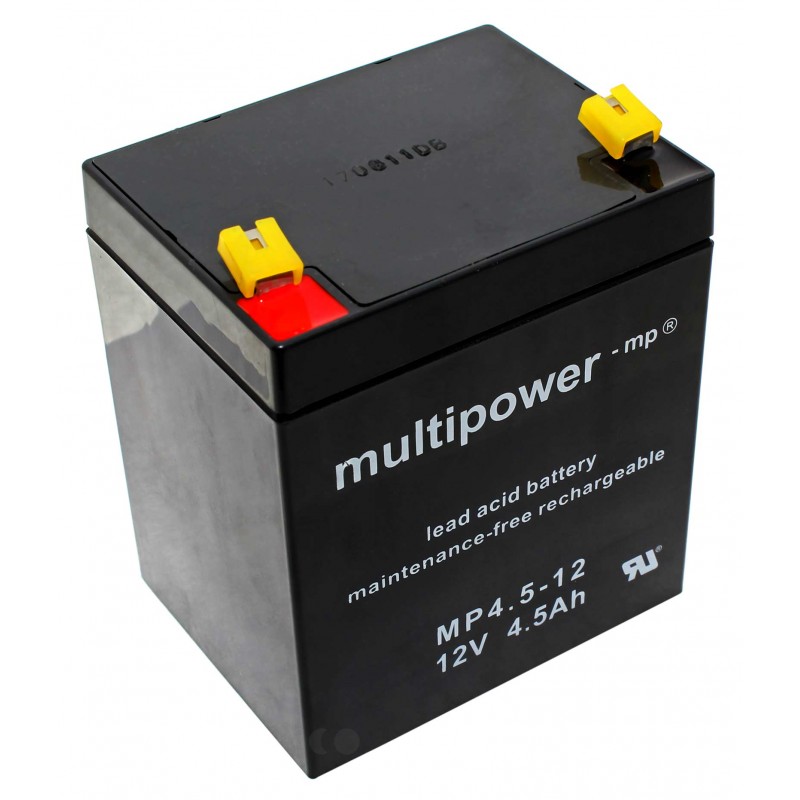 Multipower Standard - MP4.5-12 - 12V - 4.5Ah_725