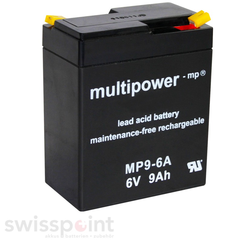 Multipower Standard - MP9-6A - 6V - 9Ah_734