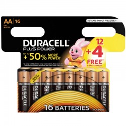 Duracell PLUS POWER - AA - Packung à 12 + 4 Stk._9831