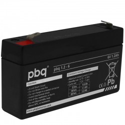 pbq Standard Bleiakku 1.2-6 - 6V - 1.2Ah_9957